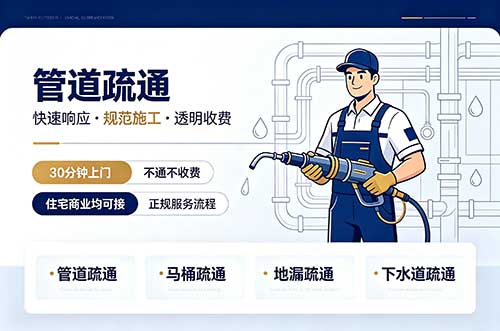 开州管道疏通