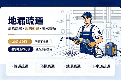 开州地漏疏通