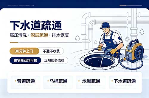 开州下水道疏通